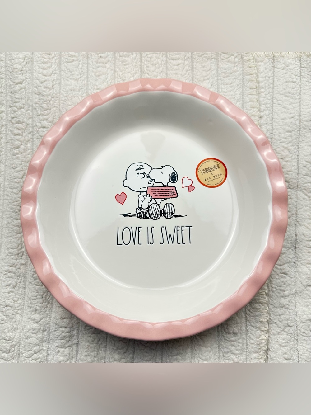 Rae Dunn Peanuts Snoopy Dish